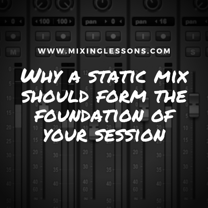 Learn to record, mix & master music in your home studio Mixing Lessons